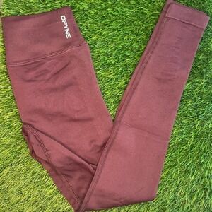 Dfyne impact leggings espresso / brown small
